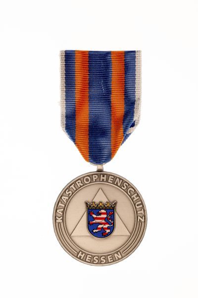 Bild: Die Katastrophenschutz-Medaille in Silber