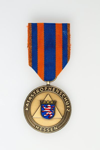 Bild: Die Katastrophenschutz-Medaille in Gold